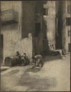 Angolo di strada a Mentone da Robert Demachy