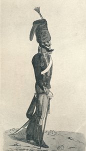 George Augustus Quentin, ufficiale del 10°, o Ussari del Principe di Galles, preso dal vivo da Robert Dighton