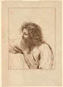 Testa di un vecchio da Robert Dighton