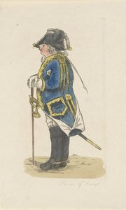 Ritratto di Guglielmo V, principe di Orange-Nassau da Robert Dighton