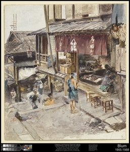 Una strada a Ikao, Giappone, III da Robert Frederick Blum