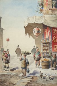 Scena di strada cinese da Robert Frederick Blum