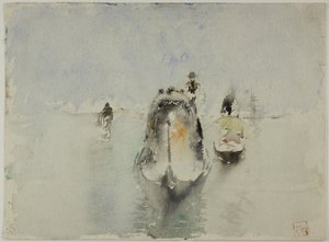 Gondole, Canal Grande, Venezia