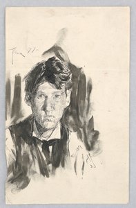Ritratto di Kenyon Cox da Robert Frederick Blum