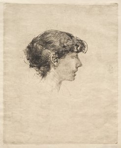 Profilo di una ragazza da Robert Frederick Blum