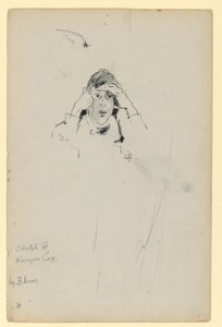 Schizzo di Kenyon Cox da Robert Frederick Blum