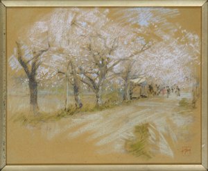 Paesaggio primaverile da Robert Frederick Blum