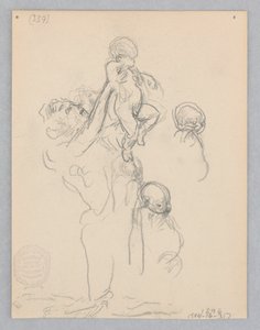 Studio per una donna danzante, "Moods to Music," Mendelssohn Glee Club, New York, NY da Robert Frederick Blum