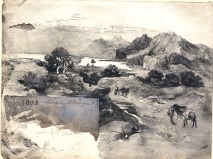 Veduta del Golfo di Corinto da Robert Frederick Blum