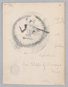 Scudo da guerra dei Navajo da Robert Frederick Blum