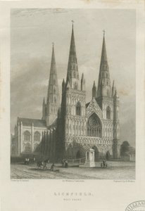 Cattedrale di Lichfield - Facciata Ovest