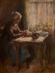 Vicino alla finestra da Robert Gemmell Hutchison