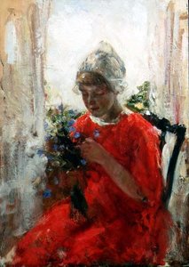 Il vestito rosso da Robert Gemmell Hutchison