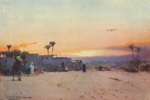 Un villaggio Fellah, c1880, 1904 da Robert George Talbot Kelly