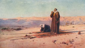 Preghiera nel deserto, c1880, 1904