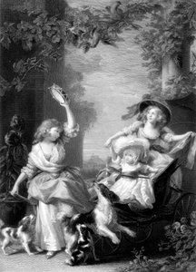 Le principesse reali, figlie di re Giorgio III, XIX secolo da Robert Graves