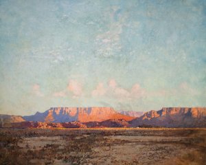 Il Karoo, Capo di Buona Speranza al tramonto, 1924 da Robert Gwelo Goodman