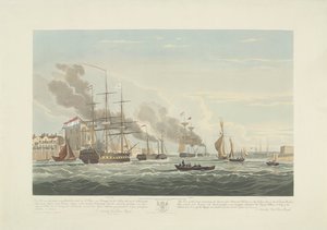 Partenza di dodici navi mercantili olandesi dal porto di Portsmouth, 1833 (tavola 2)