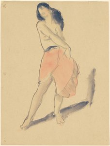 Ballerina con gonna rossa, n. 2 da Robert Henri