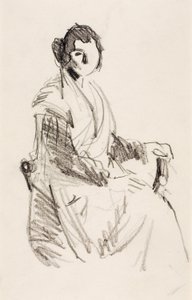 Donna seduta da Robert Henri