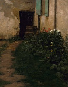 Un sentiero del giardino, 1896 da Robert Henry Logan