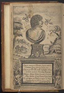 Frontespizio di Hesperides, o le Opere... da Robert Herrick