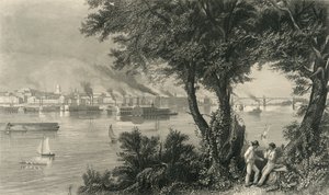 Città di St. Louis, 1874 da Robert Hinshelwood
