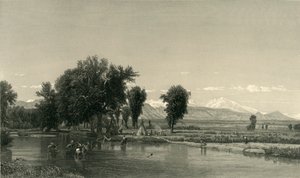 Le Montagne Rocciose, 1874 da Robert Hinshelwood