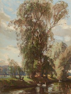Sul Canale di Knows Mill, Prestonkirk da Robert Hope