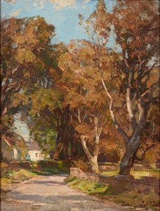 Lungo la strada vicino a Colvend Manse, Dalbeattie da Robert Hope