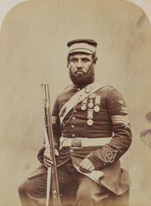 Sergente di colore J. Stanton, Royal Sappers and Miners, 1856