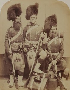 Gardner, McKenzie e Glen, 42° (The Royal Highland) Reggimento di Fanteria da Robert Howlett