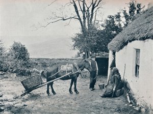 Una discesa di zolle di Gendun, c. 1903 da Robert John Welch