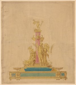 Disegno per un calamaio da Robert Joseph Auguste