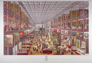 La Grande Esposizione, Hyde Park, Westminster, Londra, 1851 da Robert Kent Thomas