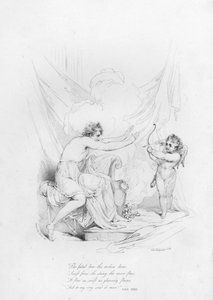 Anacreonte, Ode XXXIII (incisione) da Robert Kerr (after) Porter