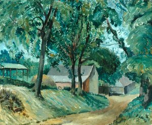 Una fattoria del Cotswold, c.1934-35 da Robert Kirkland Jamieson