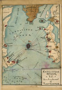 Porto di Charleston, S.C. Bombardamento di Fort Sumter. LOC gvhs01.vhs00058