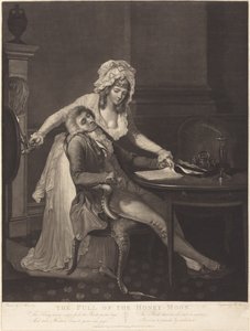 La luna di miele piena da Robert Laurie after Francis Wheatley