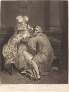 Il declino della luna di miele da Robert Laurie after Francis Wheatley