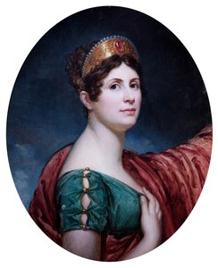Una dama in costume di corte, detta l