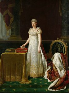 Marie-Louise (1791-1847) di Asburgo Lorena, 1814 da Robert Lefevre