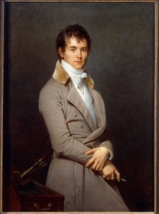 Ritratto del pittore Pierre Narcisse Guerin da Robert Lefevre