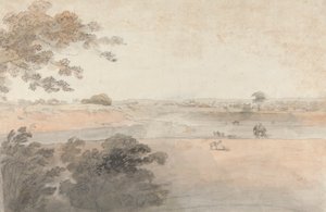 Paesaggio con cammelli ed elefanti da Robert Mabon