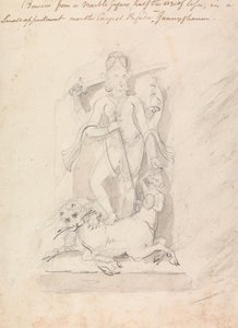 Statua vicino alla Pagoda Cayish a Gunnyghaum da Robert Mabon