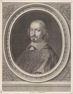 Cardinale Jules Mazarin, ca. 1652 da Robert Nanteuil