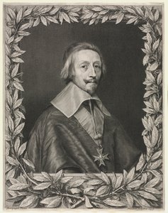 Cardinale Richelieu, 1657 da Robert Nanteuil