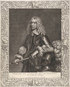 François de Vendôme, duca di Beaufort, ca. 1649 da Robert Nanteuil