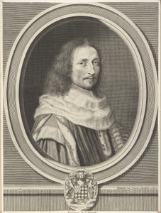 Guillaume de Lamoignon, 1659 da Robert Nanteuil