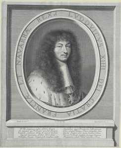 Re di Francia Luigi XIV da Robert Nanteuil